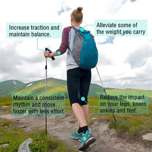 Naturehike ST09 Ultralight Folding Trekking Pole