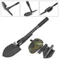 Foldable Camping Shovel with Carrying Pouch and Compass