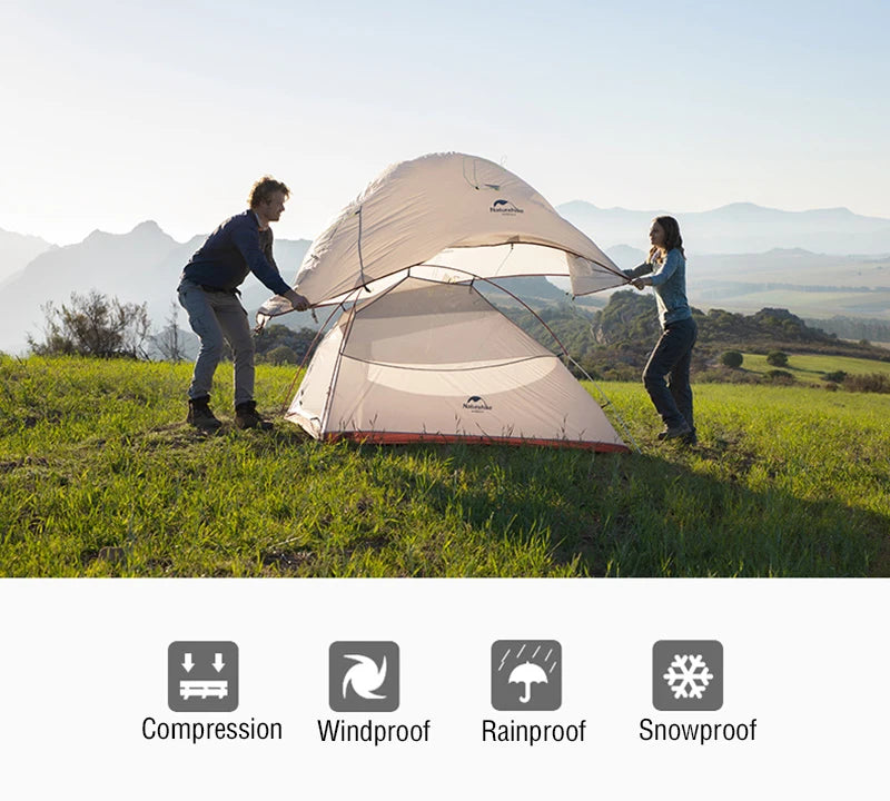 Naturehike 2-Person Ultralight Backpacking Tent