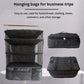 Hanging Travel Organizer with Packing Shelves and Laundry Storage