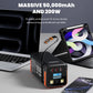 50,000mAh 100W PD Fast Charging Power Bank with Built-In Type-C Cable