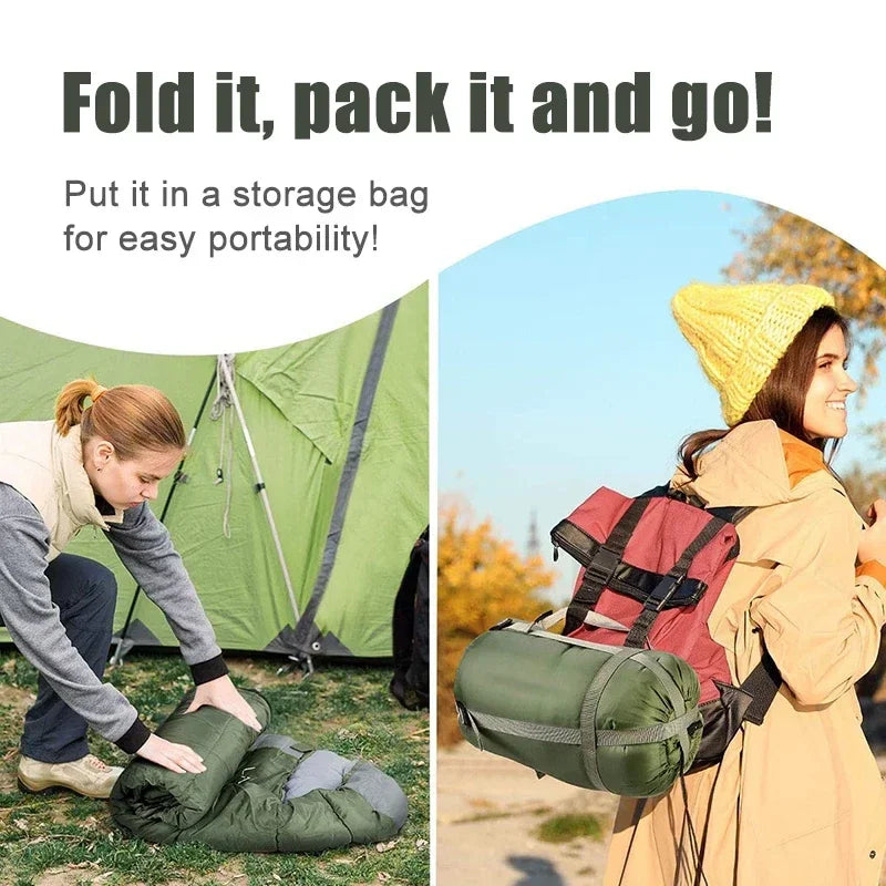 Ultralight Waterproof Sleeping Bag for Camping, Hiking & Outdoor Travel