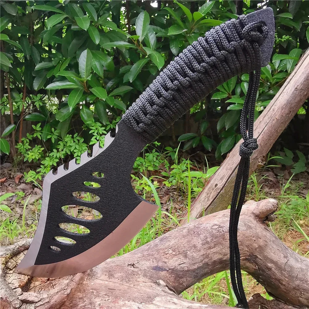 Compact Stainless Steel Outdoor Hatchet with Sheath – Camping Utility Tool