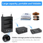 Hanging Travel Organizer with Packing Shelves and Laundry Storage