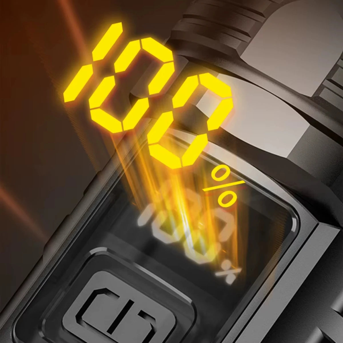 USB Rechargeable High-Power LED Flashlight – Portable Camping & Hiking Torch