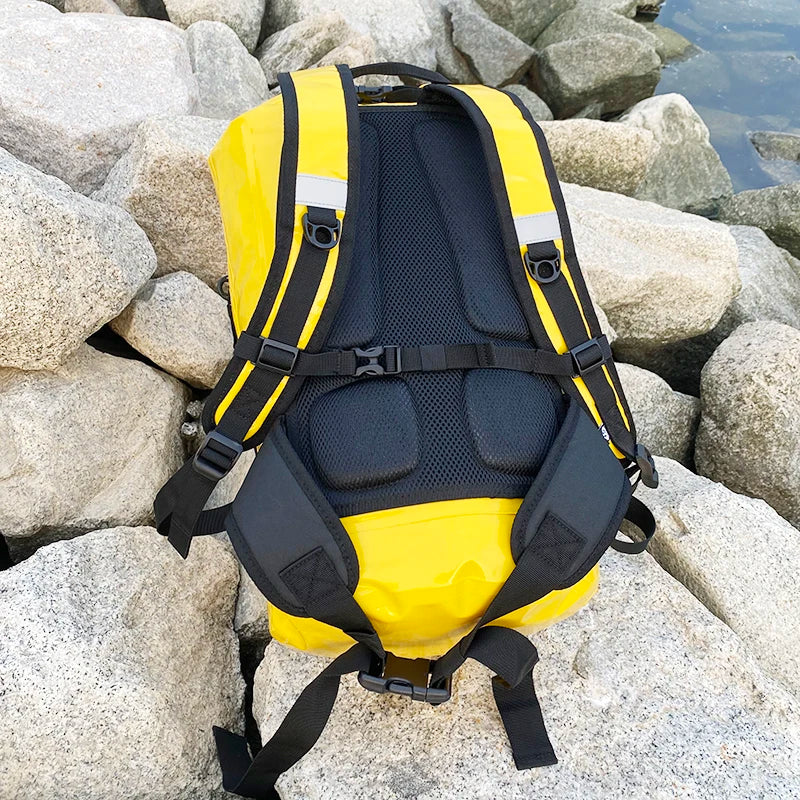 30L Waterproof Dry Bag Backpack for Rafting, Fishing & Hiking