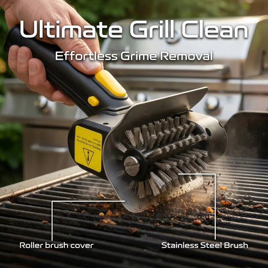 Cordless Electric BBQ Grill Cleaning Brush