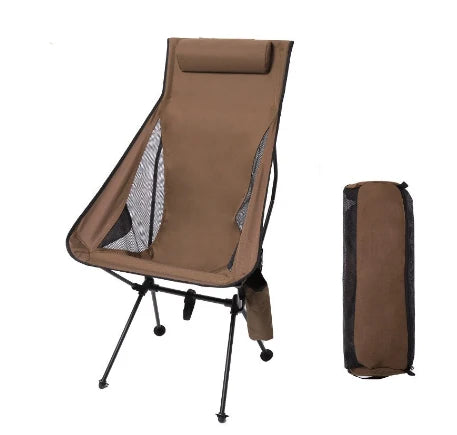 WESTTUNE Lightweight Folding Camping Chair with Headrest