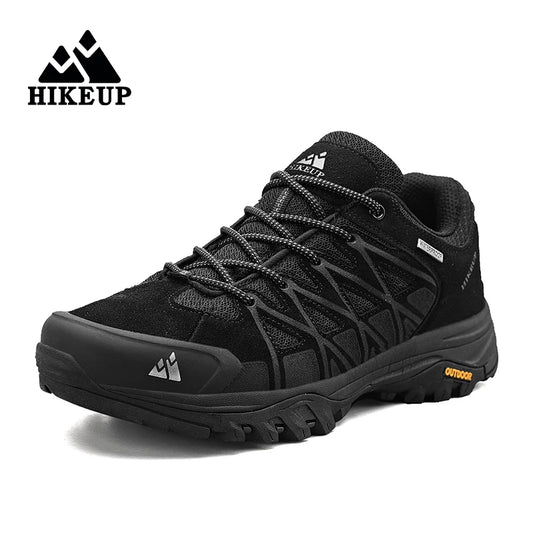 HIKEUP Men’s Hiking Shoes with Breathable Comfort and Grip