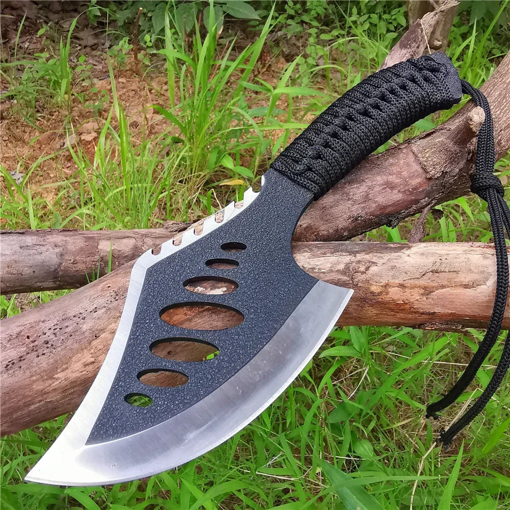 Compact Stainless Steel Outdoor Hatchet with Sheath – Camping Utility Tool