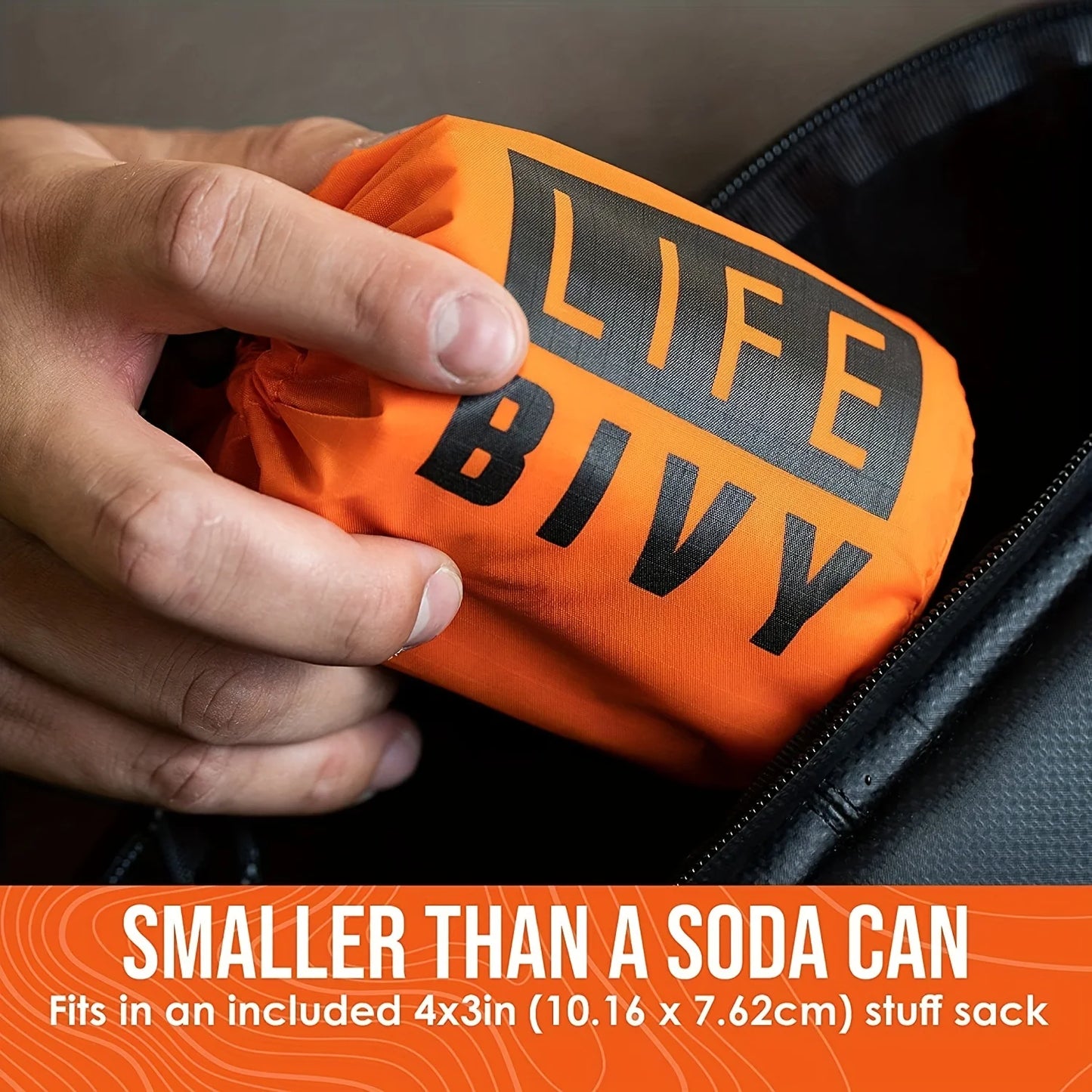 Emergency Thermal Bivy Sack for Camping & Hiking