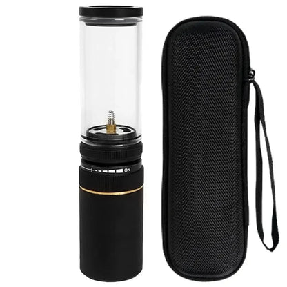 Portable Gas Camping Lantern with Adjustable Flame