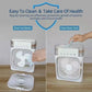 3-in-1 Portable USB Air Cooler Fan with Humidifier & LED Night Light
