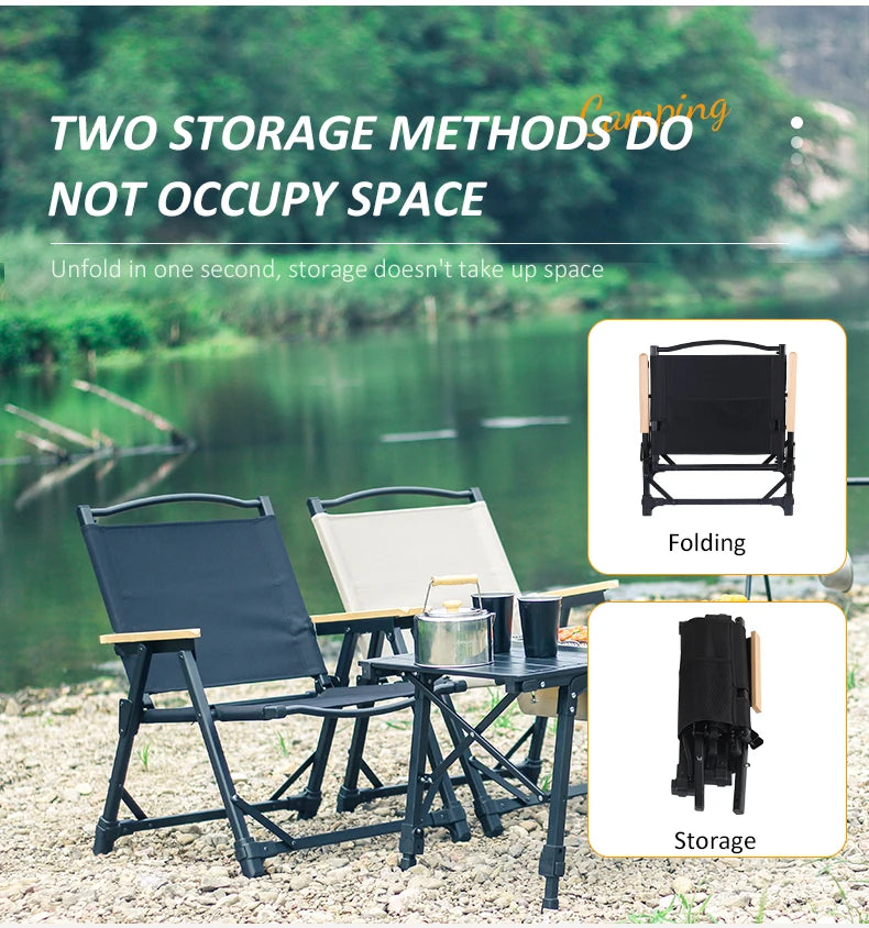 Ultralight Folding Camping Chair for Hiking & Outdoor Travel