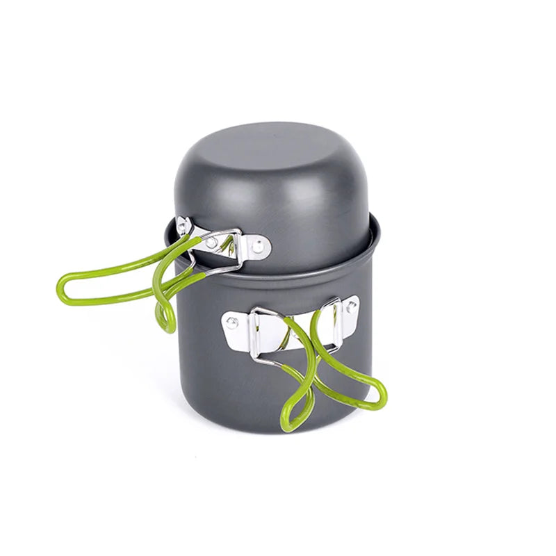 Ultralight Camping Cookware Set for Hiking & Outdoor Cooking