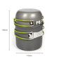 Ultralight Camping Cookware Set for Hiking & Outdoor Cooking