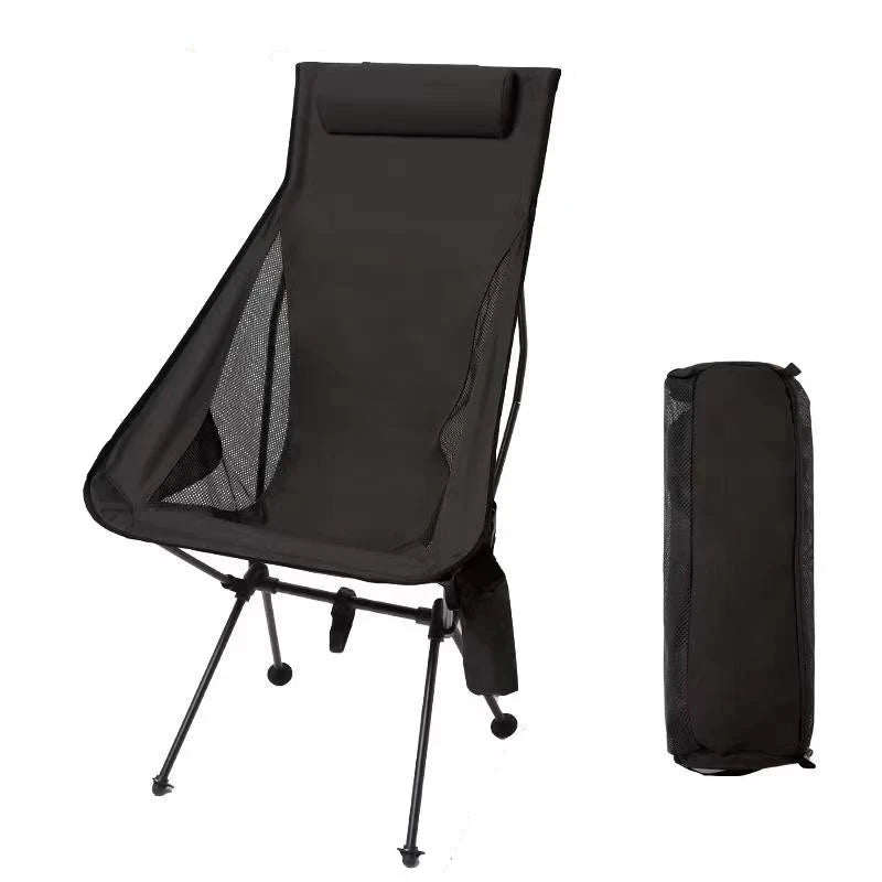 WESTTUNE Lightweight Folding Camping Chair with Headrest