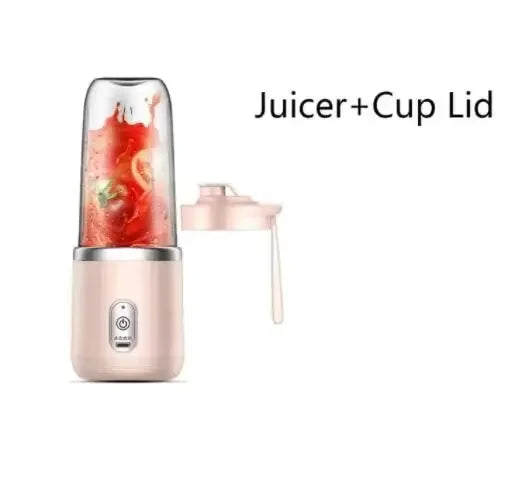 Portable Rechargeable Blender Bottle for Smoothies & Fresh Juice