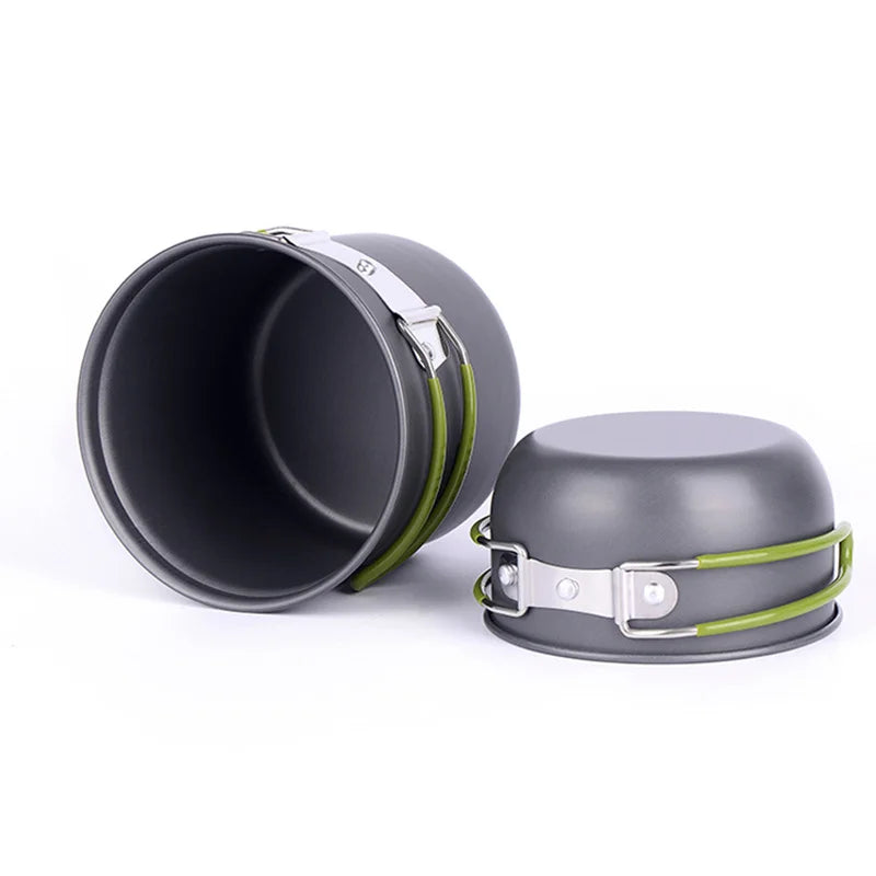 Ultralight Camping Cookware Set for Hiking & Outdoor Cooking