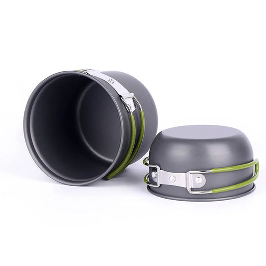 Ultralight Camping Cookware Set for Hiking & Outdoor Cooking