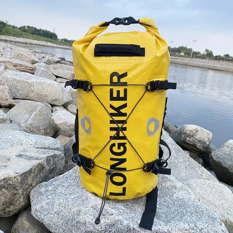 30L Waterproof Dry Bag Backpack for Rafting, Fishing & Hiking
