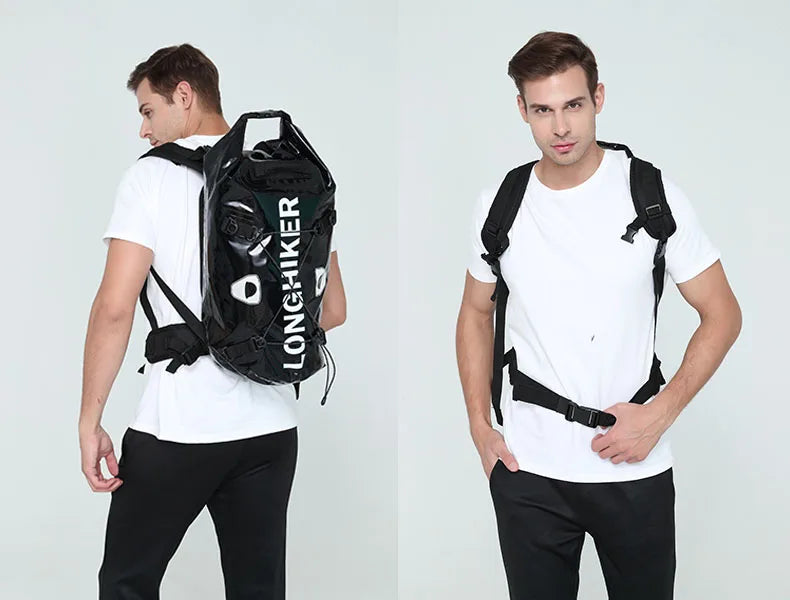 30L Waterproof Dry Bag Backpack for Rafting, Fishing & Hiking