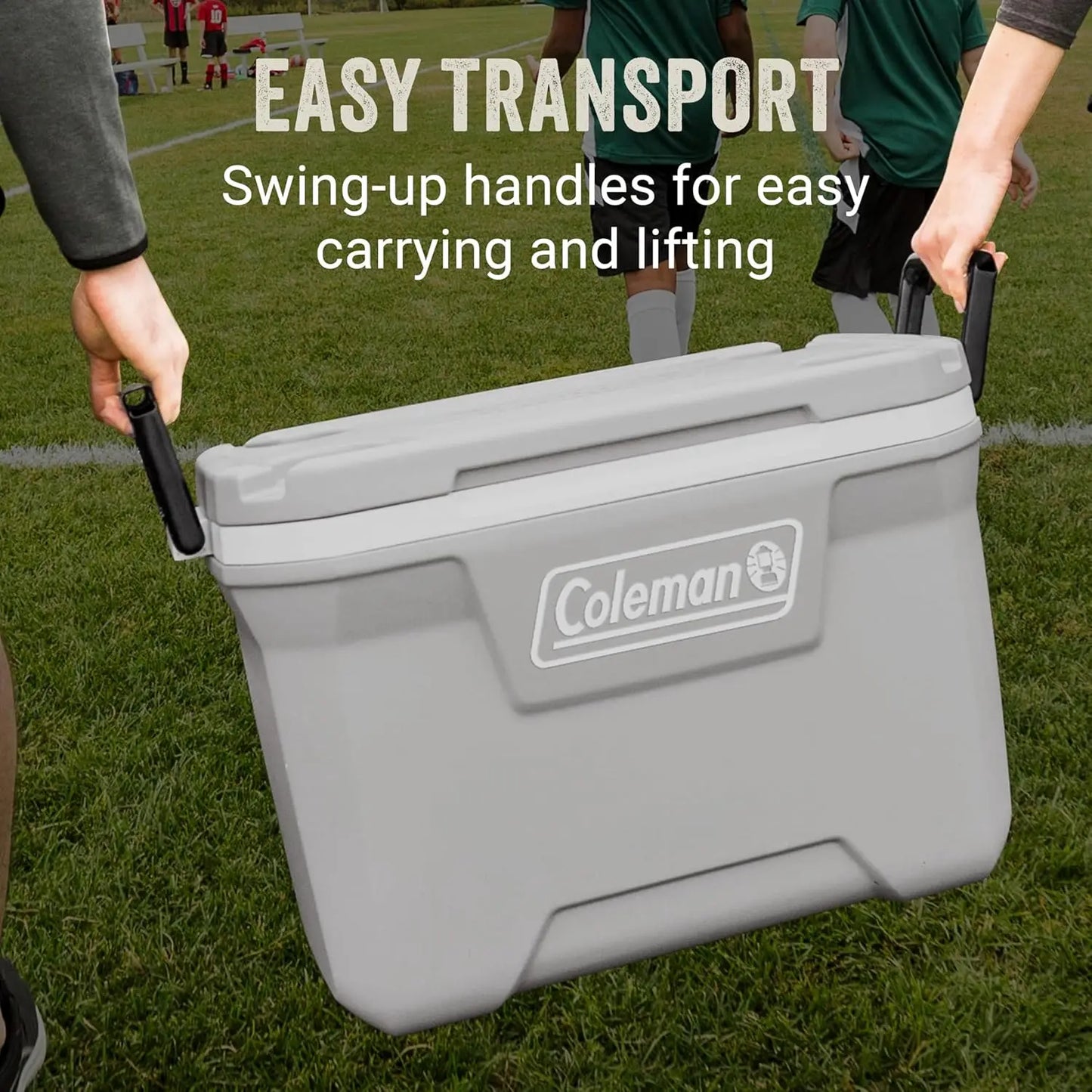 Insulated Hard Cooler for Camping, Fishing & Outdoor Travel