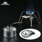 CAMPINGMOON Gas Stove Extension Pipe with Valve for Outdoor Camping