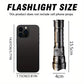 USB Rechargeable High-Power LED Flashlight – Portable Camping & Hiking Torch