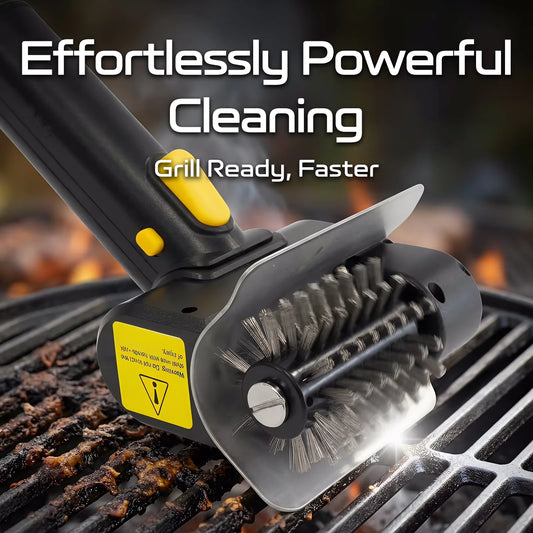 Cordless Electric BBQ Grill Cleaning Brush