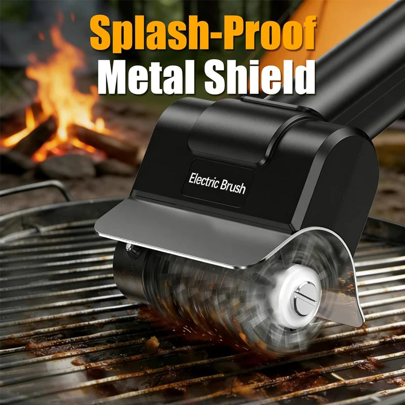 Cordless Electric BBQ Grill Cleaning Brush