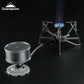 CAMPINGMOON Gas Stove Extension Pipe with Valve for Outdoor Camping