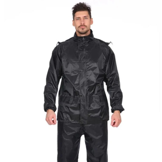 Full-Coverage Rainwear Set for Riding and Outdoor Travel