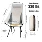 WESTTUNE Lightweight Folding Camping Chair with Headrest