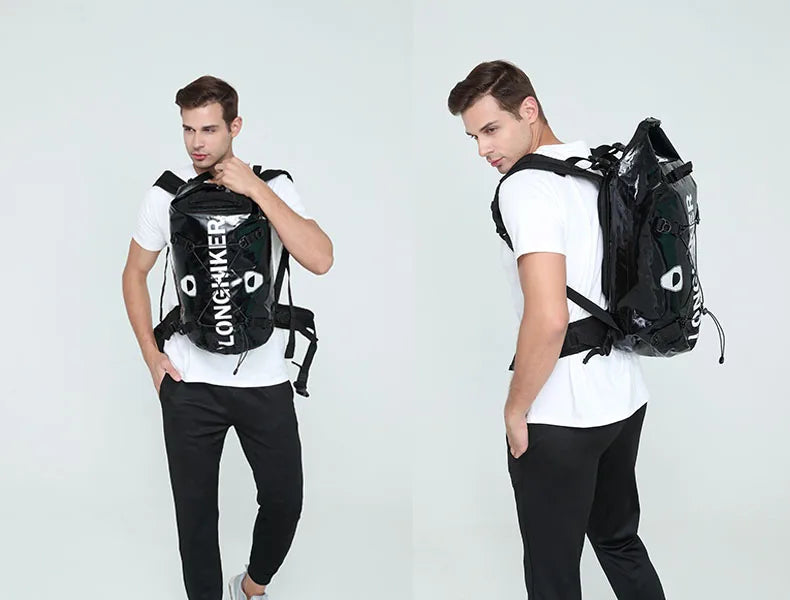 30L Waterproof Dry Bag Backpack for Rafting, Fishing & Hiking