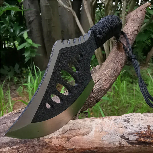 Compact Stainless Steel Outdoor Hatchet with Sheath – Camping Utility Tool